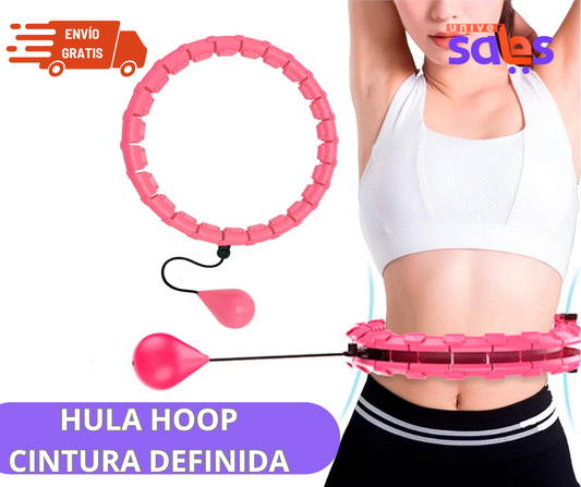 Hula Hoop Ajustable Perdida Peso Cintura