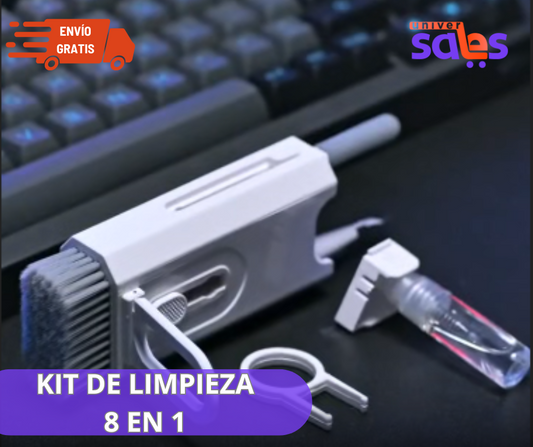 Kit de limpieza 8 en 1